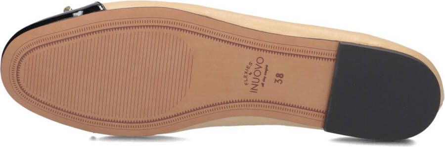 INUOVO Beige Ballerina's A94001