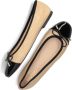 Inuovo Beige Ballerina met Elastische Strik Beige Dames - Thumbnail 6