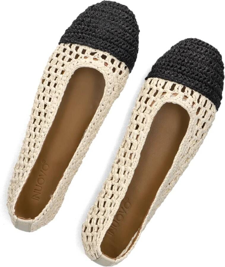 INUOVO Beige Ballerina's D27004