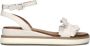 Inuovo Beige Ruffle Sandalen Stijlvol Zomer Beige Dames - Thumbnail 4