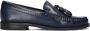 Inuovo A79008 Loafers Instappers Dames Blauw - Thumbnail 1