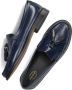 Inuovo A79008 Loafers Instappers Dames Blauw - Thumbnail 5