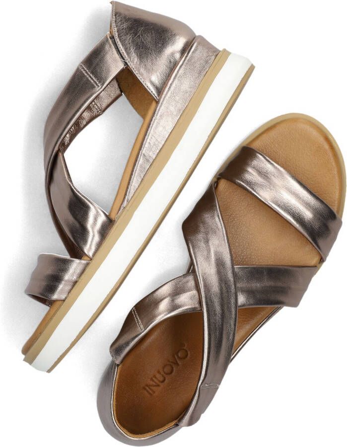 INUOVO Bruine Sandalen 113012