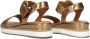 Inuovo Gevlochten Bronzen Sandalen Brown Dames - Thumbnail 5
