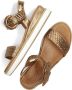 Inuovo Gevlochten Bronzen Sandalen Brown Dames - Thumbnail 7