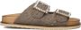 Inuovo 396027 Slippers Dames Bruin - Thumbnail 3