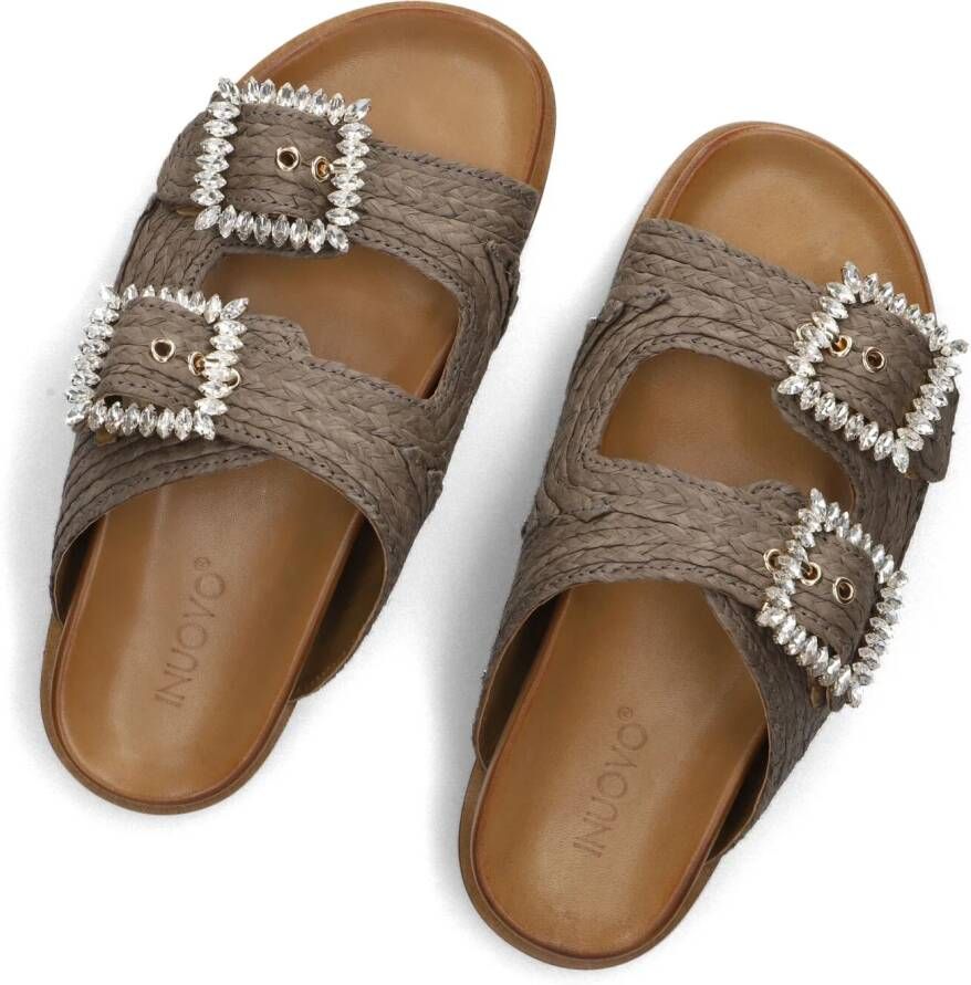 INUOVO Bruine Slippers 396027