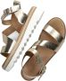 Inuovo Gouden Leren Sandalen Stijlvol Comfortabel Yellow Dames - Thumbnail 7