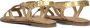 Inuovo Gevlochten Leren Sandalen Yellow Dames - Thumbnail 5