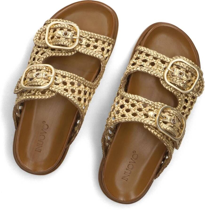 INUOVO Gouden Slippers 396045