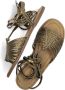 Inuovo Khaki Strappy Leren Sandalen Green Dames - Thumbnail 7
