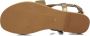 Inuovo Khaki Gevlochten Sandalen Green Dames - Thumbnail 6