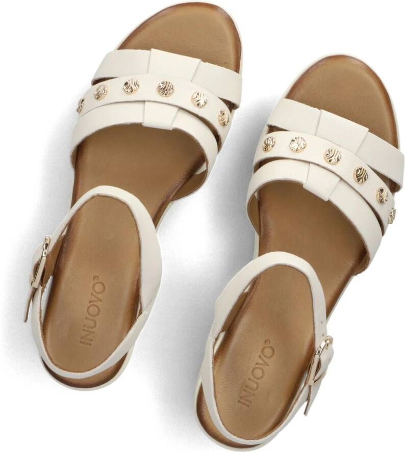 INUOVO Witte Sandalen 123124