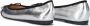 Inuovo Zilveren Ballerina's met Zwarte Detail Gray Dames - Thumbnail 5