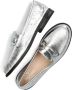 Inuovo Zilveren Leren Loafers B01004 Gray Dames - Thumbnail 7