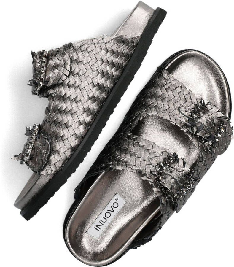 INUOVO Zilveren Slippers 395010