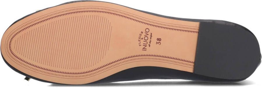 INUOVO Zwarte Ballerina's B16003