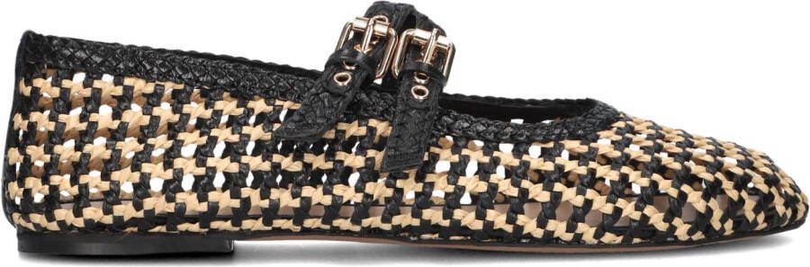 INUOVO Zwarte Ballerina's D47001