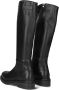 Inuovo Elegante Zwarte Leren Laarzen Black Dames - Thumbnail 5
