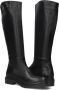 Inuovo Elegante Zwarte Leren Laarzen Black Dames - Thumbnail 7