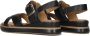 Inuovo 113117 Sandalen Dames Zwart - Thumbnail 4