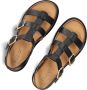 Inuovo A96046 Sandalen Dames Zwart - Thumbnail 6