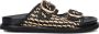 Inuovo 396045 Slippers Dames Zwart - Thumbnail 3