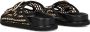 Inuovo 396045 Slippers Dames Zwart - Thumbnail 4