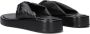 Inuovo Zwarte Trendy Slippers met Unieke Look Black Dames - Thumbnail 3