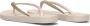 Ipanema Anatomic Lolita teenslippers met glitters beige goud Meisjes Rubber 25 26 - Thumbnail 6