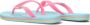 Ipanema Classic Brasil Kids Unisex Junior Slippers Blue Pink - Thumbnail 4