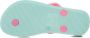 Ipanema Classic Brasil Kids Unisex Junior Slippers Blue Pink - Thumbnail 5