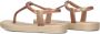 Ipanema Class Glow Kids Teenslippers Kinderen synthetische slippers Beige - Thumbnail 4