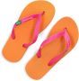 Ipanema Slipper Kids Classic Brasil Orange Pink - Thumbnail 7