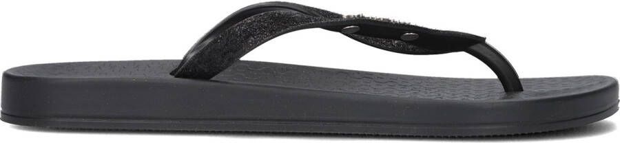 IPANEMA Zwarte Teenslippers Anatomic Lolita