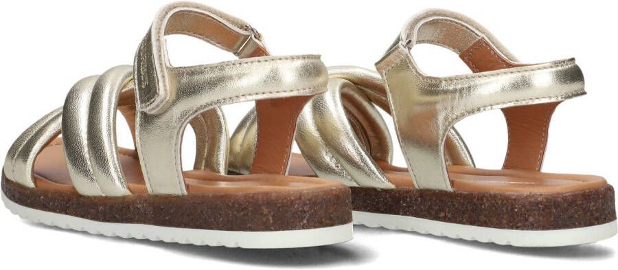 JOCHIE & FREAKS Gouden Sandalen Blossom