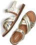 Jochie & Freaks Blossom Sandalen Meisjes Goud - Thumbnail 6