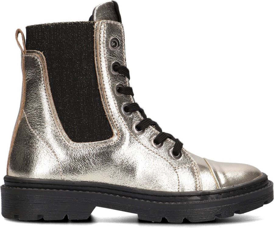 JOCHIE & FREAKS Gouden Veterboots Bibi