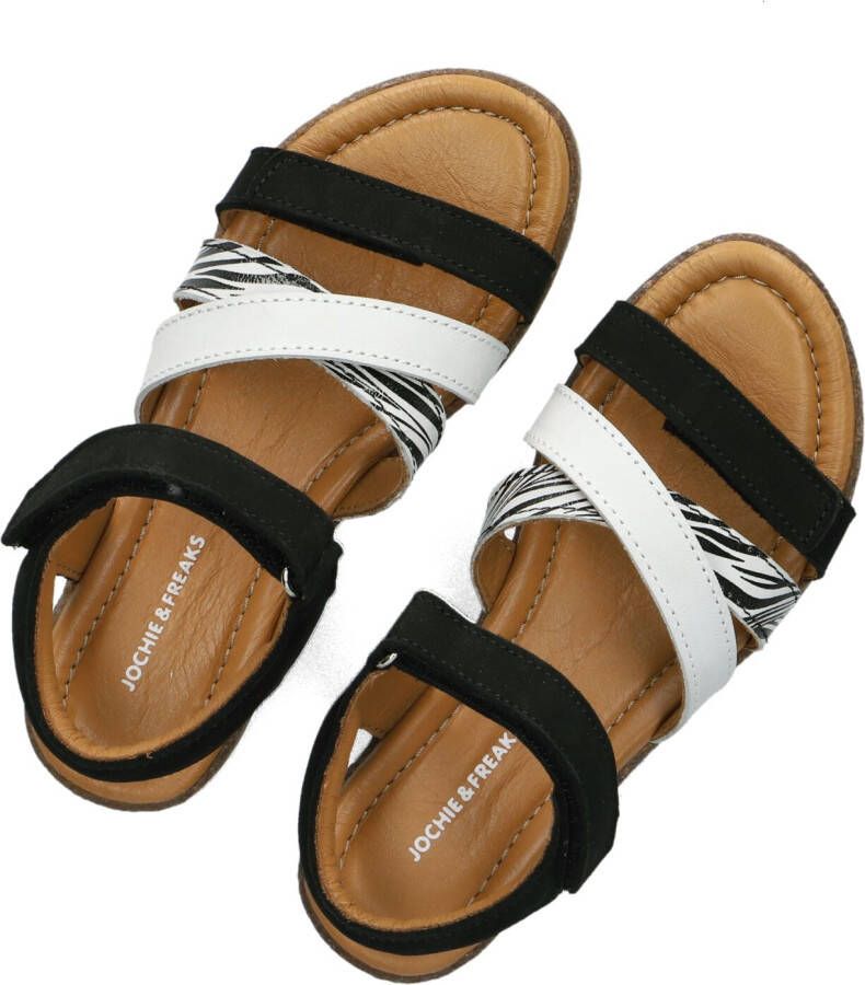 JOCHIE & FREAKS Zwarte Sandalen Christel
