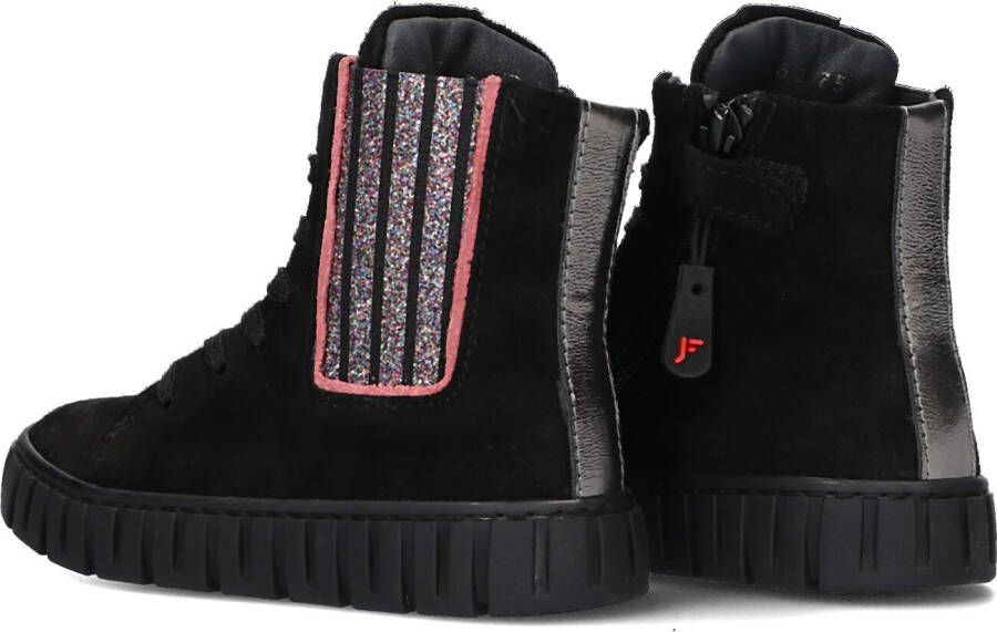 JOCHIE & FREAKS Zwarte Veterboots Brune