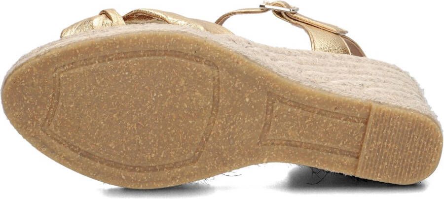 KANNA Gouden Espadrilles 23104