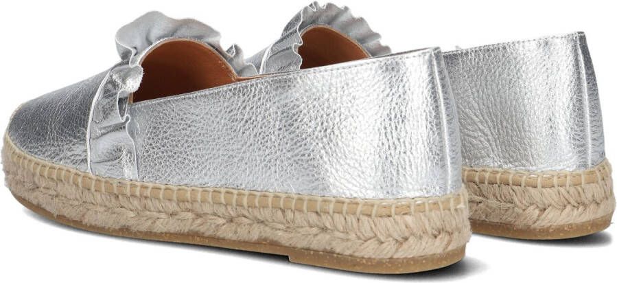 KANNA Zilveren Espadrilles 23028