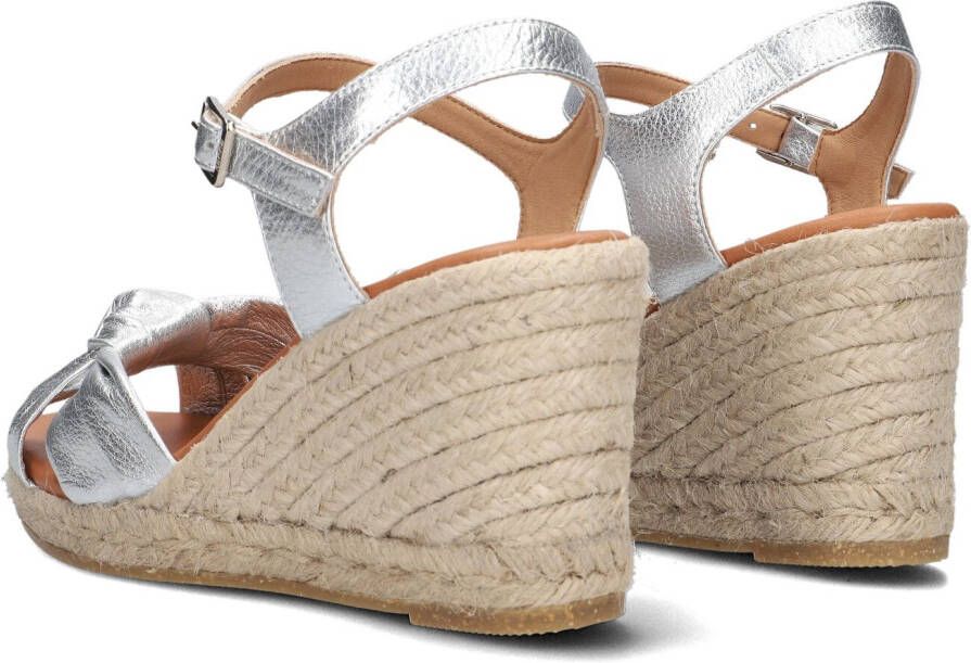 KANNA Zilveren Espadrilles 23104