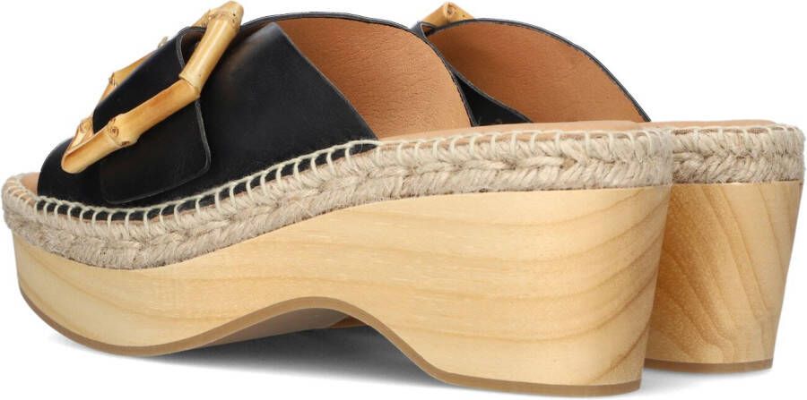 KANNA Zwarte Slippers 23059