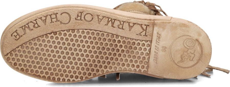 KARMA OF CHARME Beige Boots Uluru Old Fur