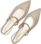 KENNEL & SCHMENGER Slingbacks Dames 12490 Maat: 42 Materiaal: Suède Kleur: Beige - Thumbnail 5