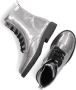 Kipling Hella veterboots met glitters champagne Zilver Meisjes Imitatieleer 30 - Thumbnail 5