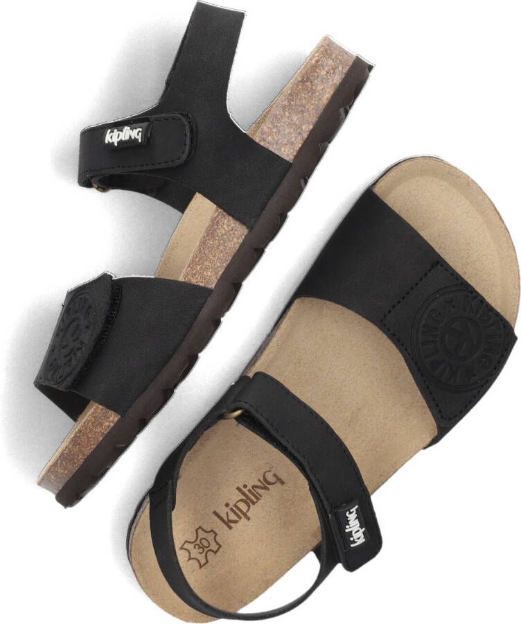 KIPLING Zwarte Sandalen Sunset 2