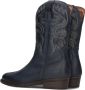 Koel4kids 10m006 Cowboylaarzen Western Laarzen Meisjes Kids Blauw - Thumbnail 3