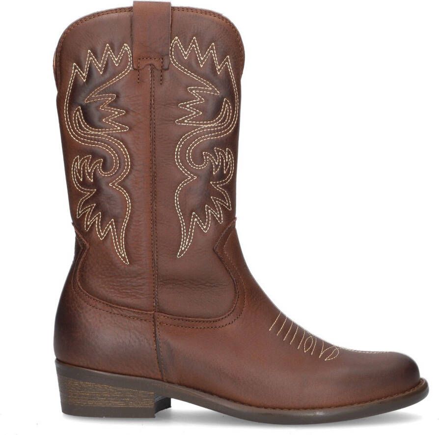 KOEL4KIDS Bruine Cowboylaarzen 10m006